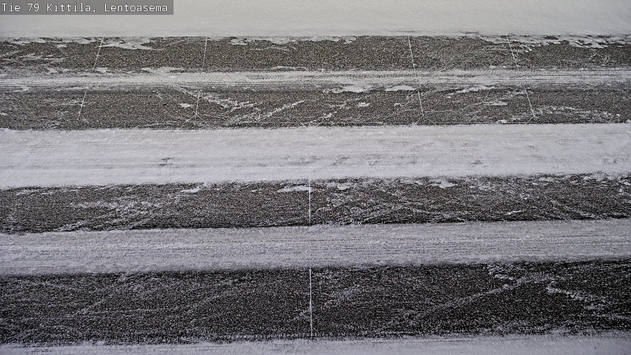 Weather Camera Image Road 79 Kittilä, Lentoasema, Kittilä, Lappi