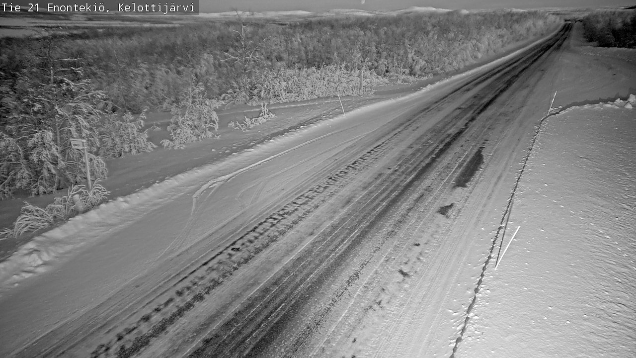 Kelikamerat Kuva Tie 21 Enontekiö, Kelottijärvi, Enontekiö, Lappi