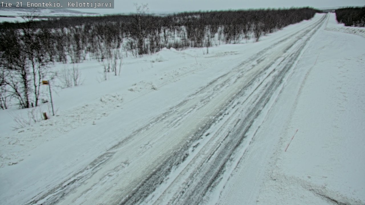 Kelikamerat Kuva Tie 21 Enontekiö, Kelottijärvi, Enontekiö, Lappi