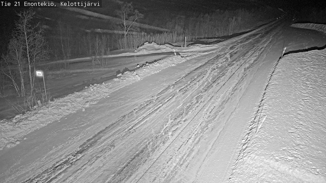 Kelikamerat Kuva Tie 21 Enontekiö, Kelottijärvi, Enontekiö, Lappi