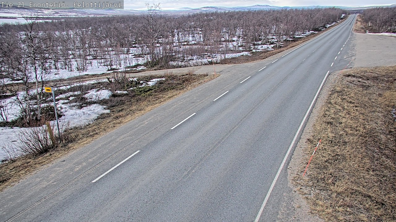 Kelikamerat Kuva Tie 21 Enontekiö, Kelottijärvi, Enontekiö, Lappi