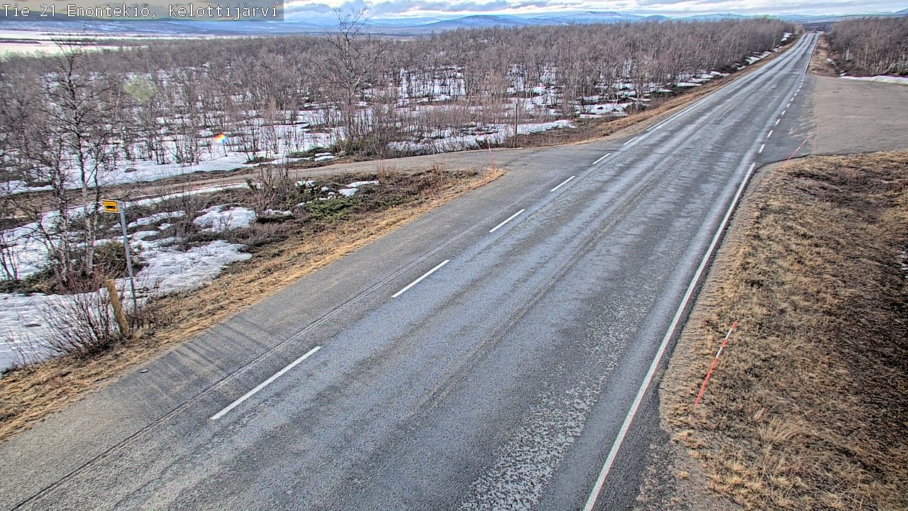 Kelikamerat Kuva Tie 21 Enontekiö, Kelottijärvi, Enontekiö, Lappi