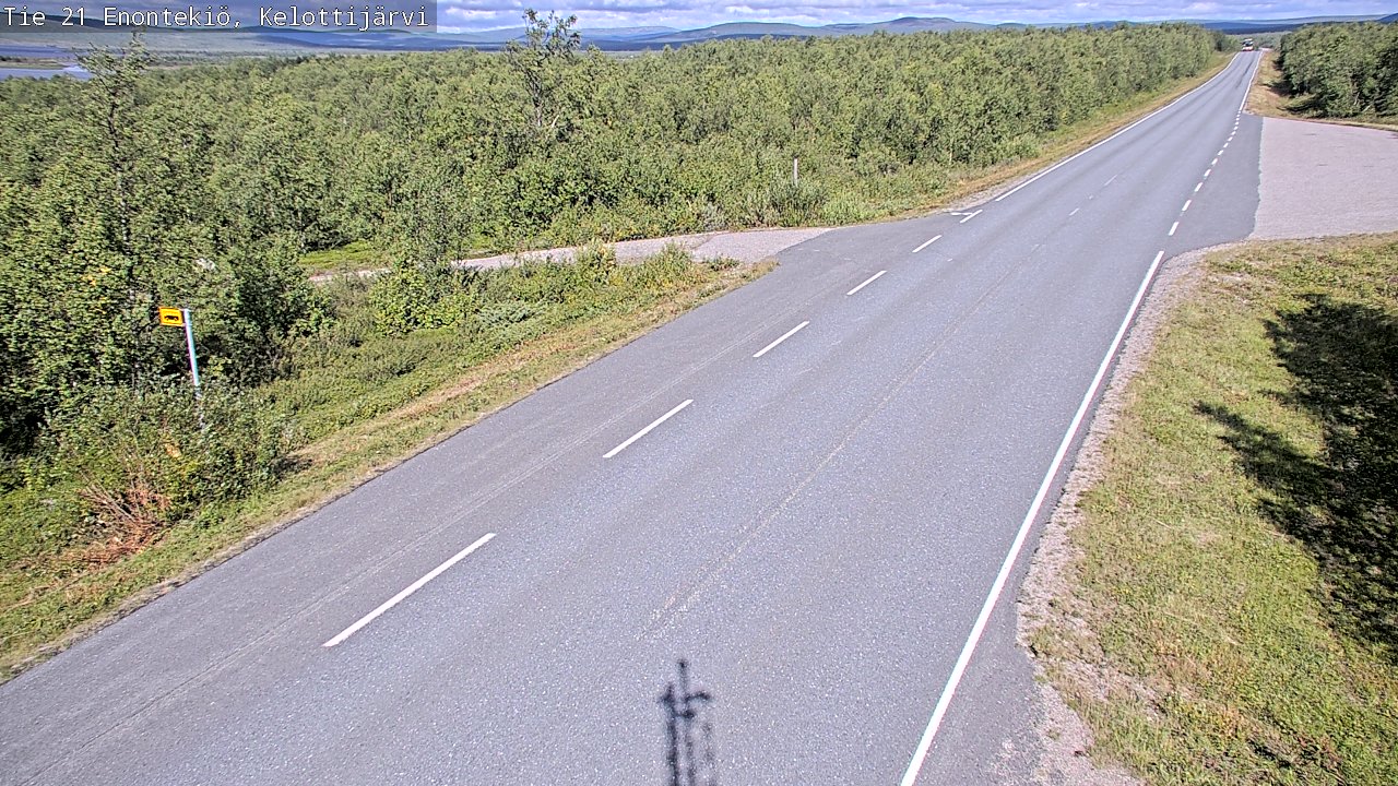 Kelikamerat Kuva Tie 21 Enontekiö, Kelottijärvi, Enontekiö, Lappi
