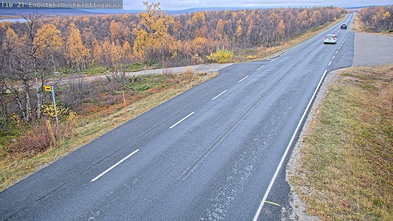 Kelikamerat Kuva Tie 21 Enontekiö, Kelottijärvi, Enontekiö, Lappi