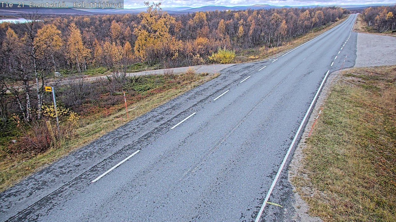 Kelikamerat Kuva Tie 21 Enontekiö, Kelottijärvi, Enontekiö, Lappi