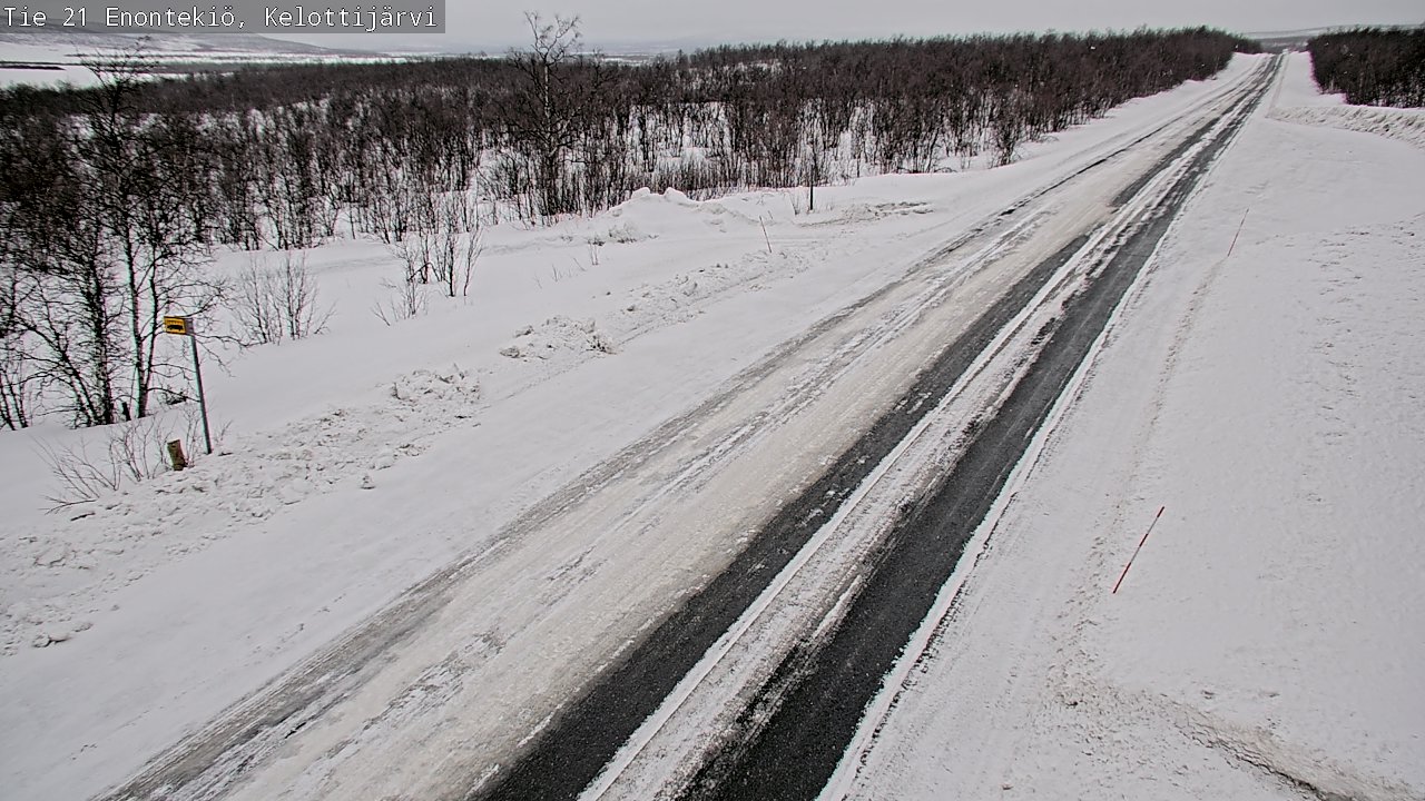 Kelikamerat Kuva Tie 21 Enontekiö, Kelottijärvi, Enontekiö, Lappi