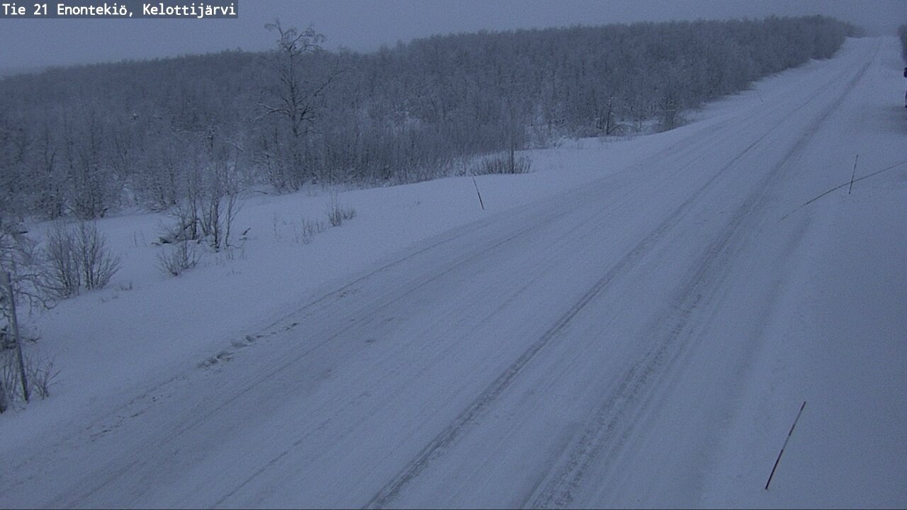 Kelikamerat Kuva Tie 21 Enontekiö, Kelottijärvi, Enontekiö, Lappi
