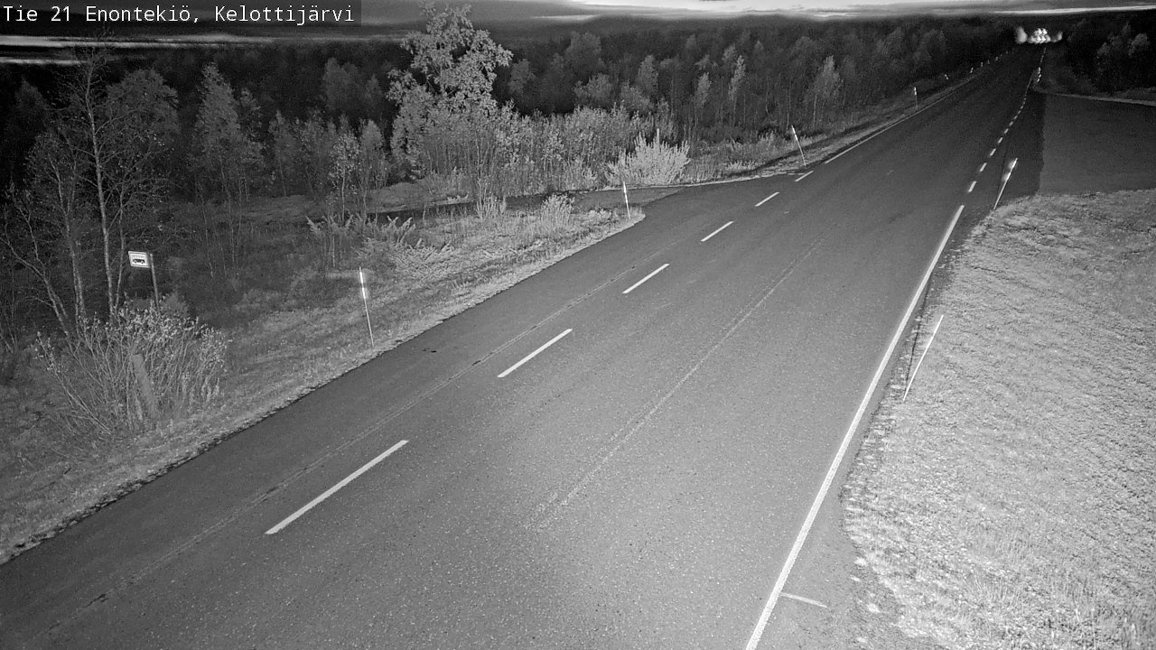 Kelikamerat Kuva Tie 21 Enontekiö, Kelottijärvi, Enontekiö, Lappi