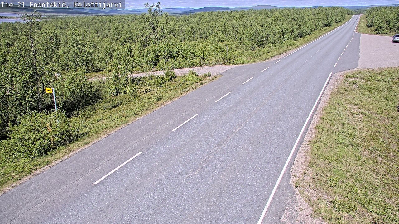 Kelikamerat Kuva Tie 21 Enontekiö, Kelottijärvi, Enontekiö, Lappi