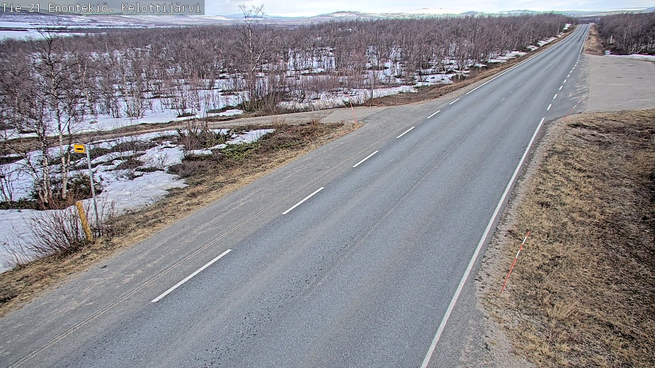 Kelikamerat Kuva Tie 21 Enontekiö, Kelottijärvi, Enontekiö, Lappi