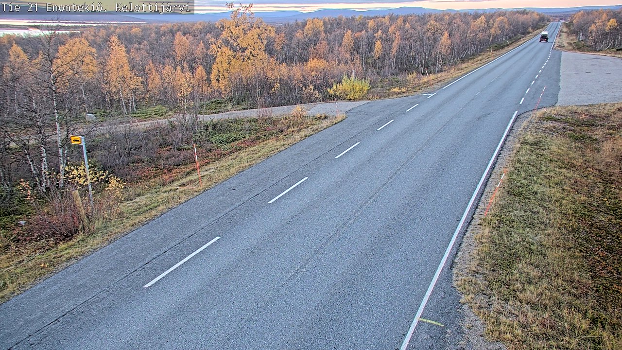 Kelikamerat Kuva Tie 21 Enontekiö, Kelottijärvi, Enontekiö, Lappi