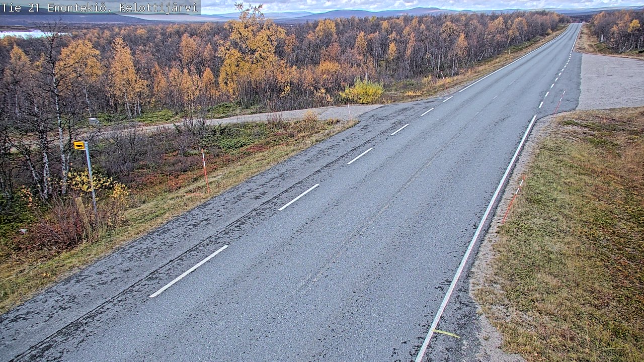 Kelikamerat Kuva Tie 21 Enontekiö, Kelottijärvi, Enontekiö, Lappi