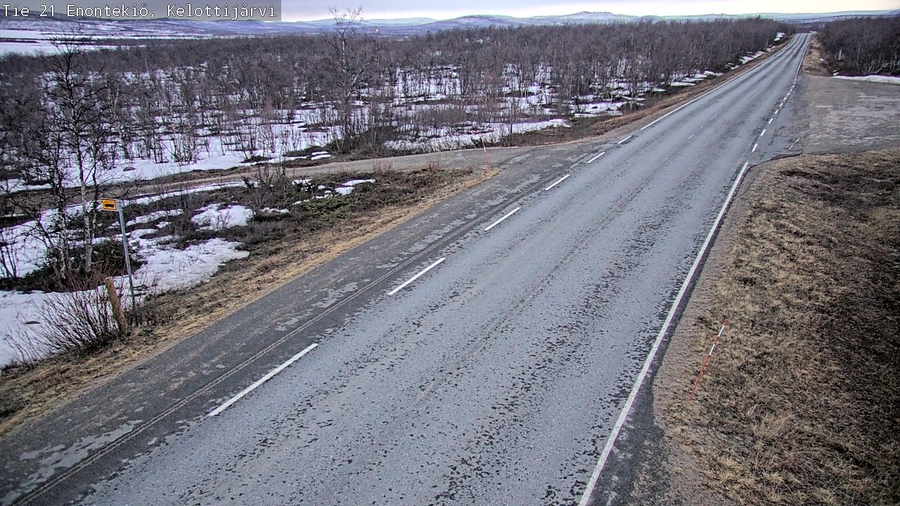 Kelikamerat Kuva Tie 21 Enontekiö, Kelottijärvi, Enontekiö, Lappi
