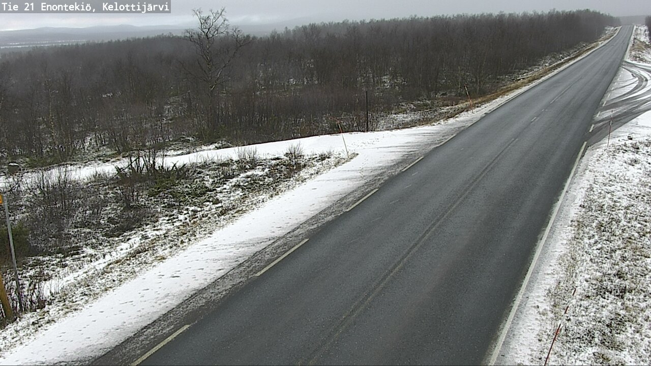 Kelikamerat Kuva Tie 21 Enontekiö, Kelottijärvi, Enontekiö, Lappi