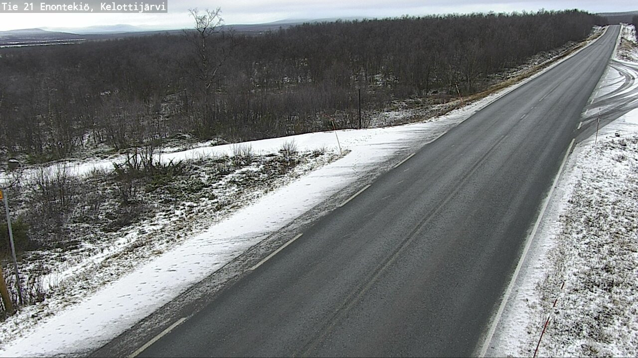 Kelikamerat Kuva Tie 21 Enontekiö, Kelottijärvi, Enontekiö, Lappi
