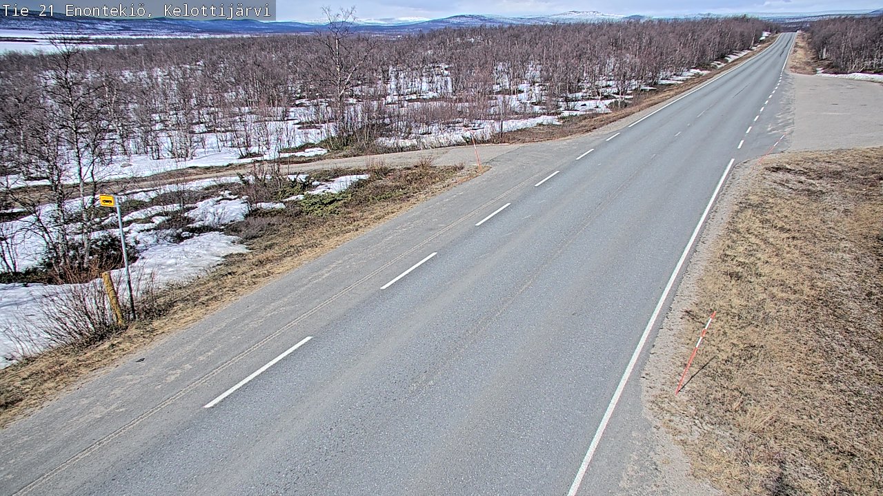 Kelikamerat Kuva Tie 21 Enontekiö, Kelottijärvi, Enontekiö, Lappi