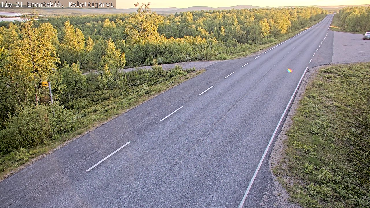 Kelikamerat Kuva Tie 21 Enontekiö, Kelottijärvi, Enontekiö, Lappi