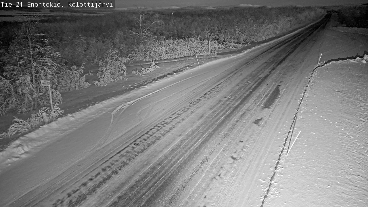 Kelikamerat Kuva Tie 21 Enontekiö, Kelottijärvi, Enontekiö, Lappi