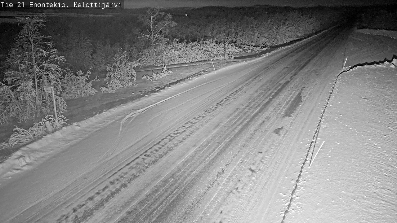 Kelikamerat Kuva Tie 21 Enontekiö, Kelottijärvi, Enontekiö, Lappi