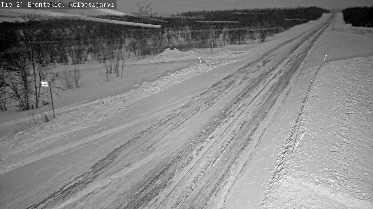 Kelikamerat Kuva Tie 21 Enontekiö, Kelottijärvi, Enontekiö, Lappi