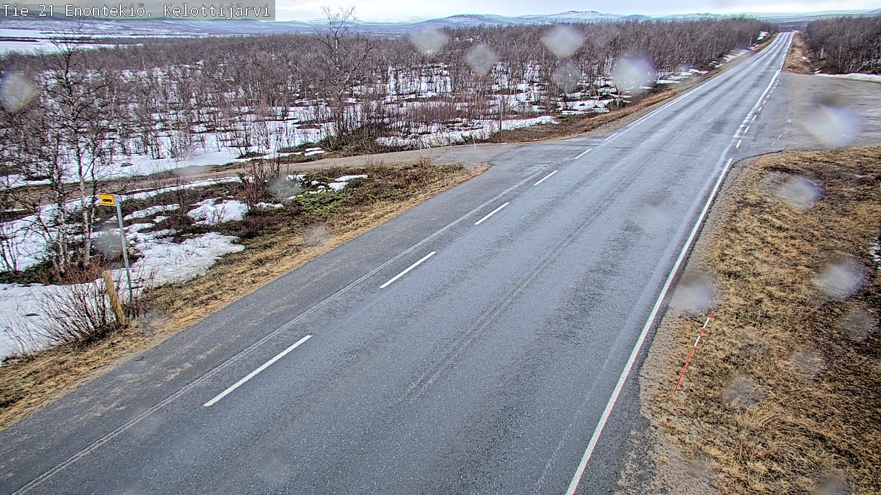 Kelikamerat Kuva Tie 21 Enontekiö, Kelottijärvi, Enontekiö, Lappi
