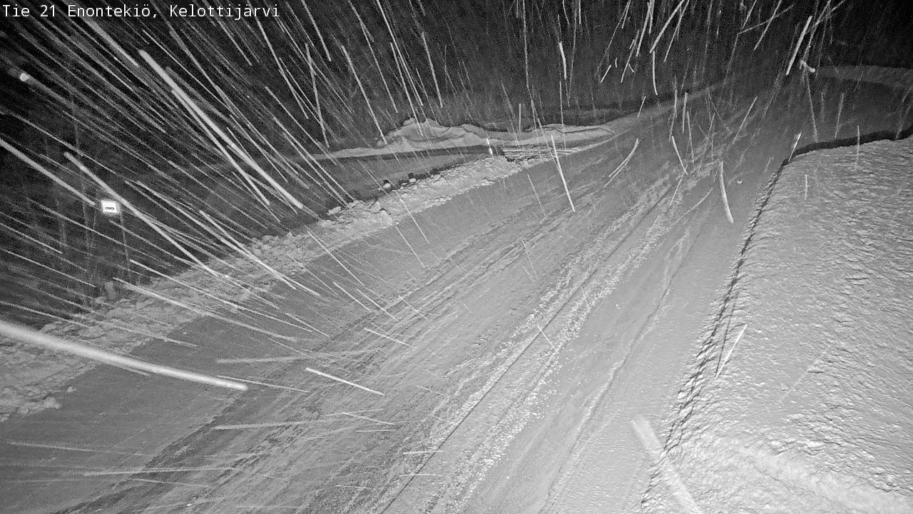 Kelikamerat Kuva Tie 21 Enontekiö, Kelottijärvi, Enontekiö, Lappi