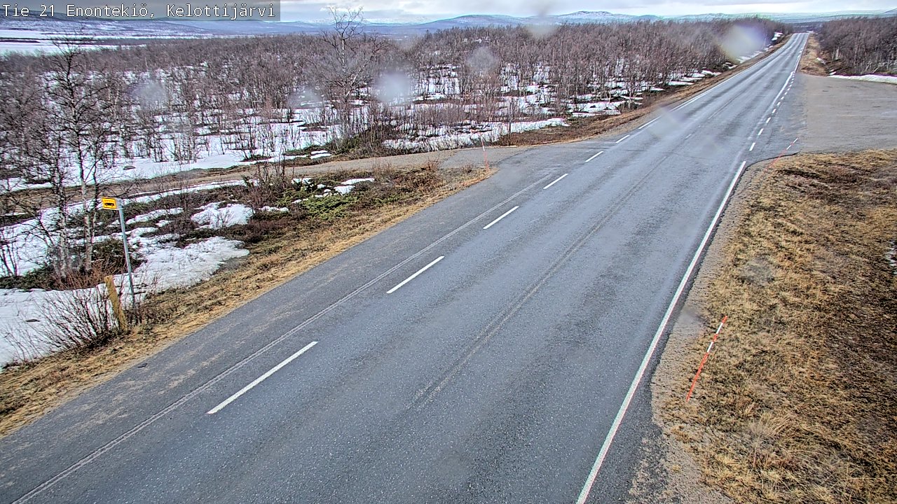 Kelikamerat Kuva Tie 21 Enontekiö, Kelottijärvi, Enontekiö, Lappi