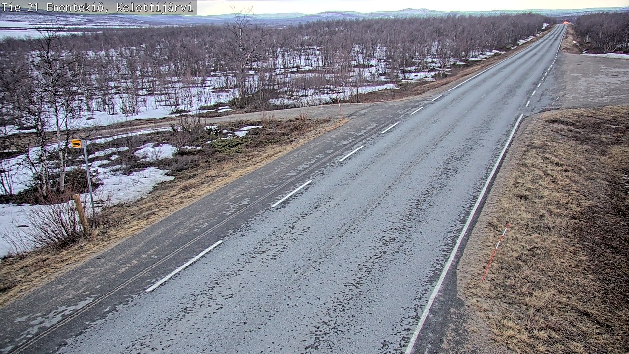 Kelikamerat Kuva Tie 21 Enontekiö, Kelottijärvi, Enontekiö, Lappi