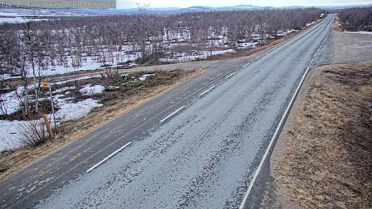Kelikamerat Kuva Tie 21 Enontekiö, Kelottijärvi, Enontekiö, Lappi