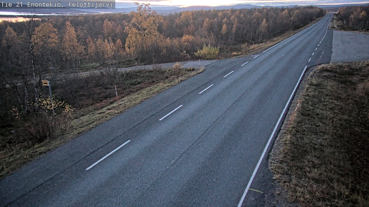 Kelikamerat Kuva Tie 21 Enontekiö, Kelottijärvi, Enontekiö, Lappi