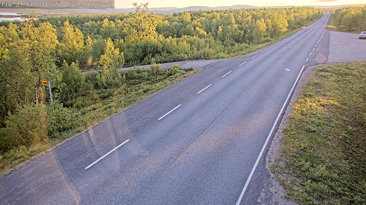 Kelikamerat Kuva Tie 21 Enontekiö, Kelottijärvi, Enontekiö, Lappi