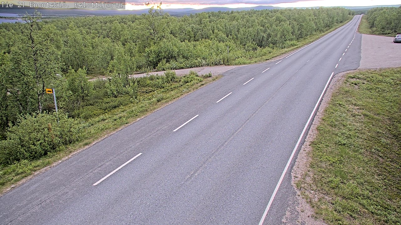 Kelikamerat Kuva Tie 21 Enontekiö, Kelottijärvi, Enontekiö, Lappi