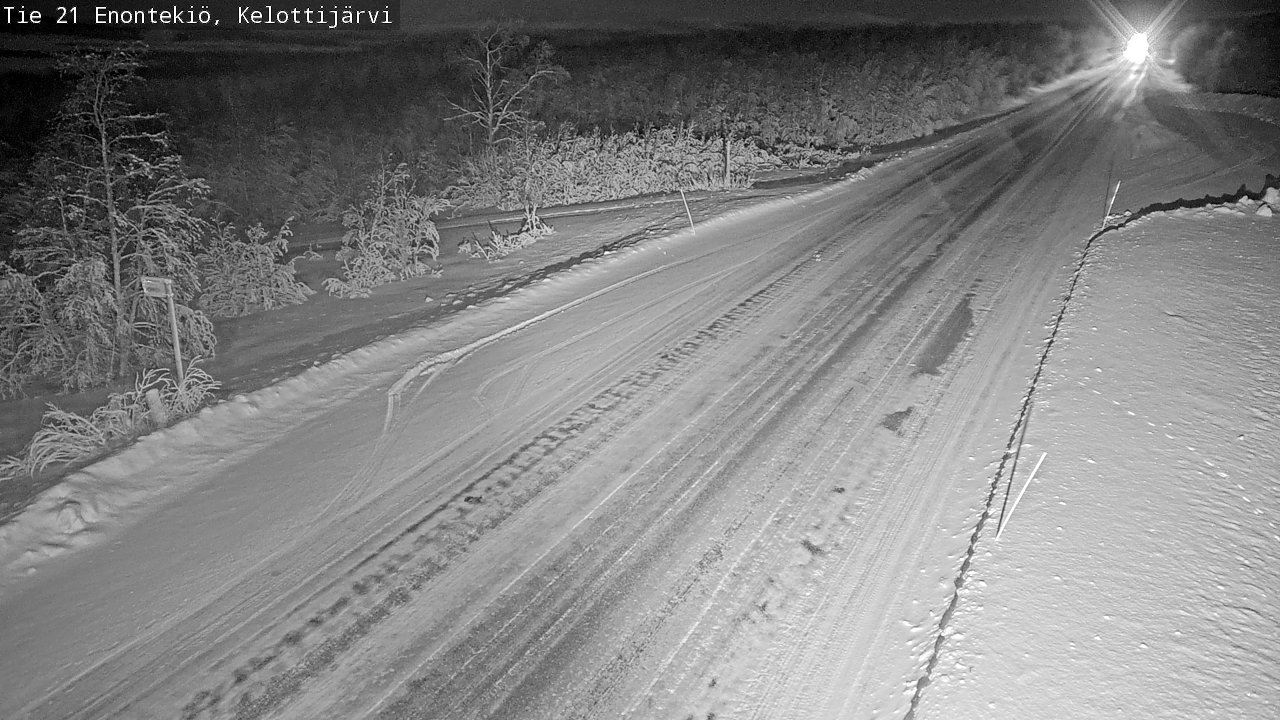 Kelikamerat Kuva Tie 21 Enontekiö, Kelottijärvi, Enontekiö, Lappi