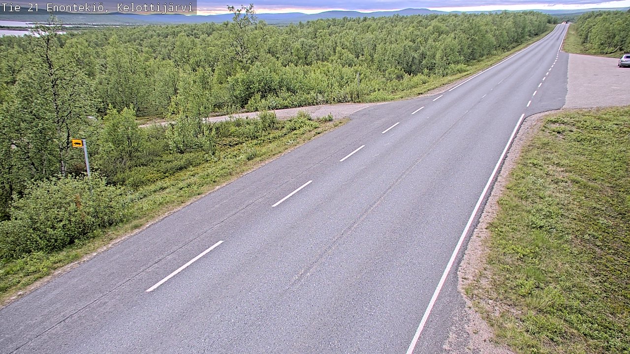 Kelikamerat Kuva Tie 21 Enontekiö, Kelottijärvi, Enontekiö, Lappi