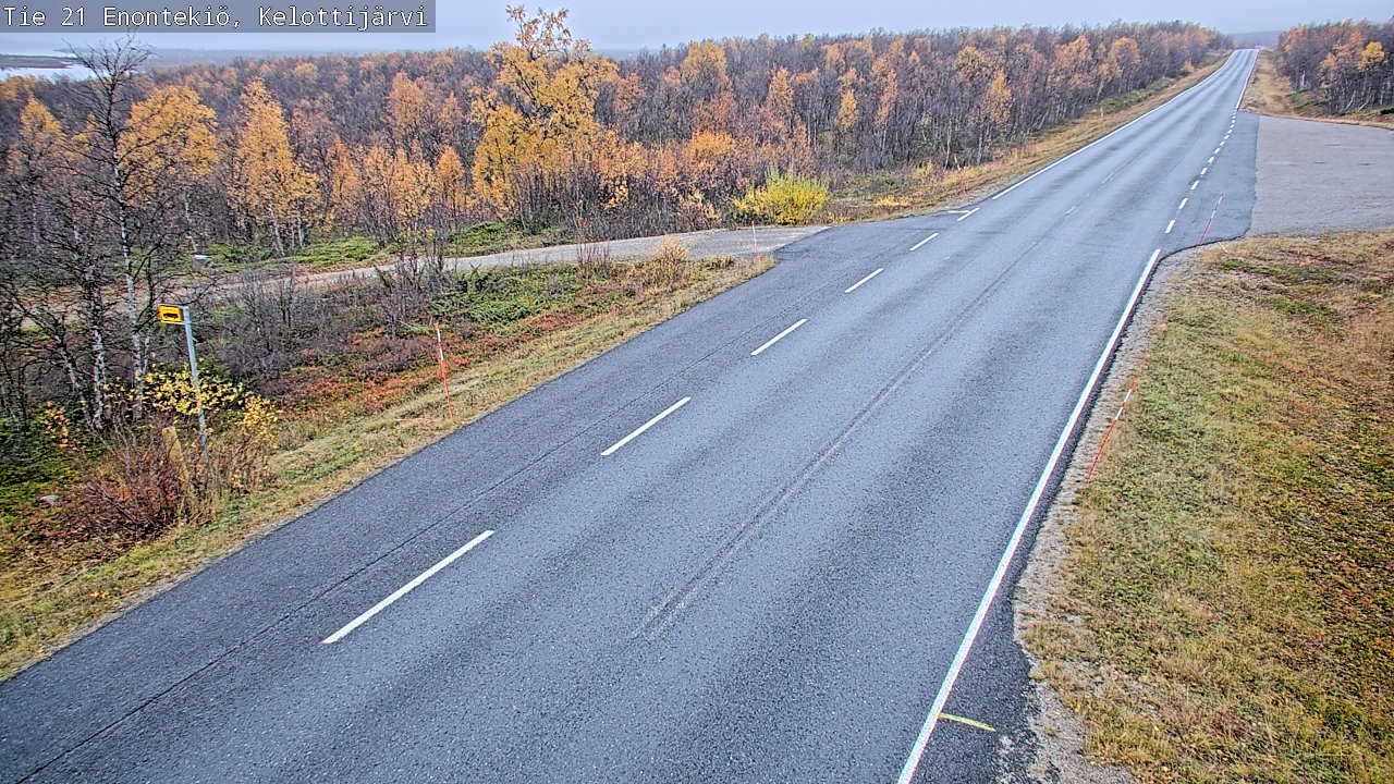 Kelikamerat Kuva Tie 21 Enontekiö, Kelottijärvi, Enontekiö, Lappi