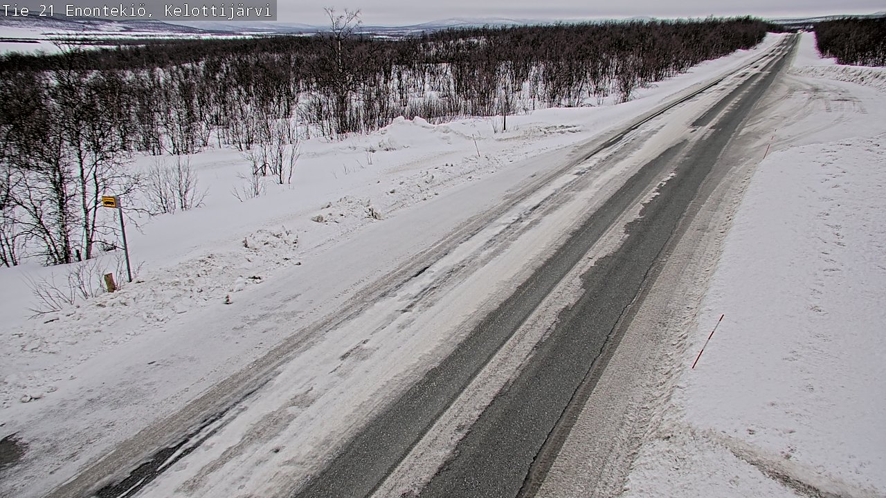 Kelikamerat Kuva Tie 21 Enontekiö, Kelottijärvi, Enontekiö, Lappi