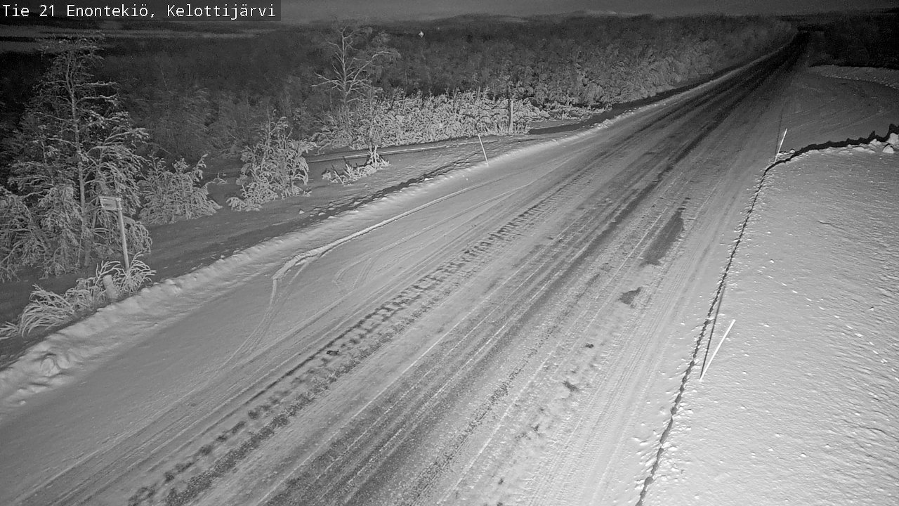 Kelikamerat Kuva Tie 21 Enontekiö, Kelottijärvi, Enontekiö, Lappi