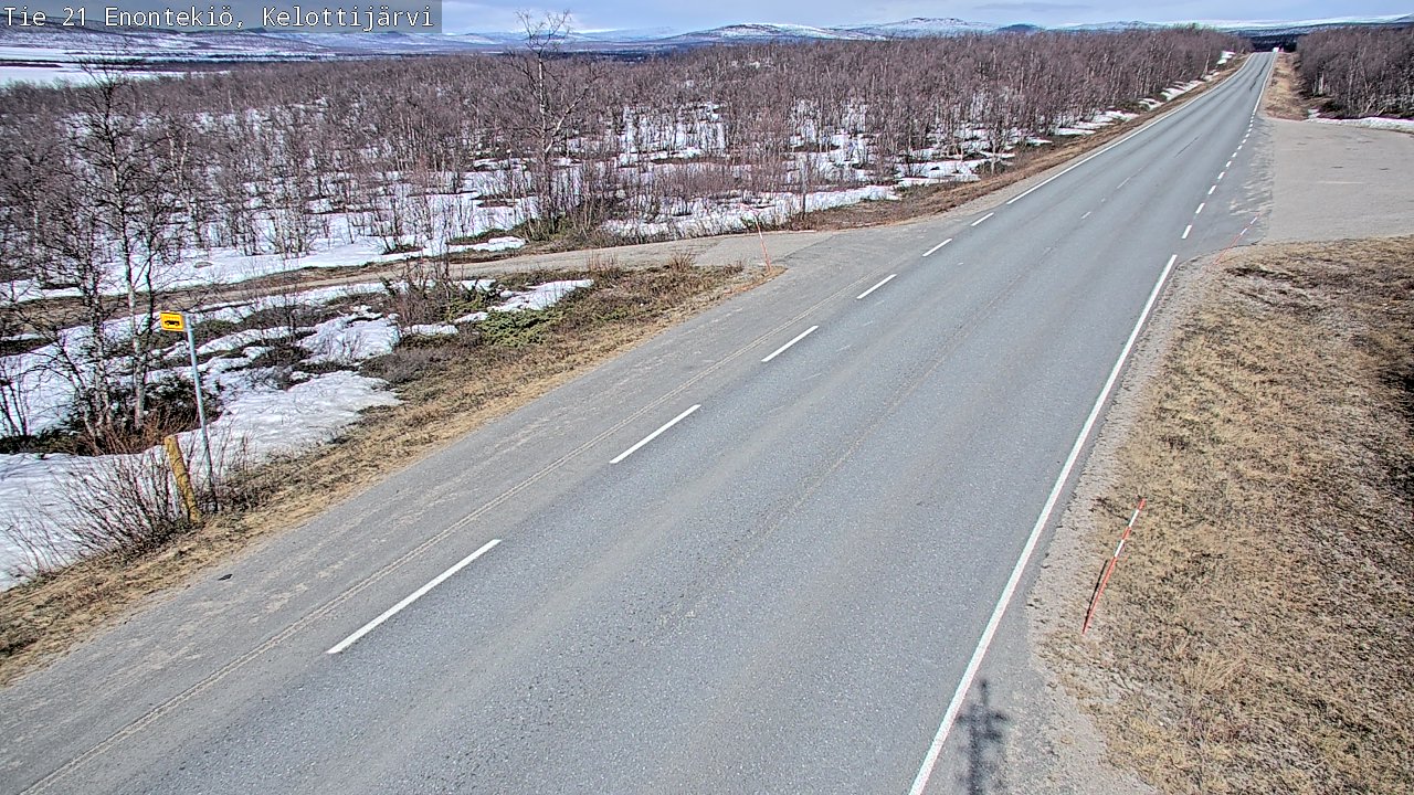 Kelikamerat Kuva Tie 21 Enontekiö, Kelottijärvi, Enontekiö, Lappi