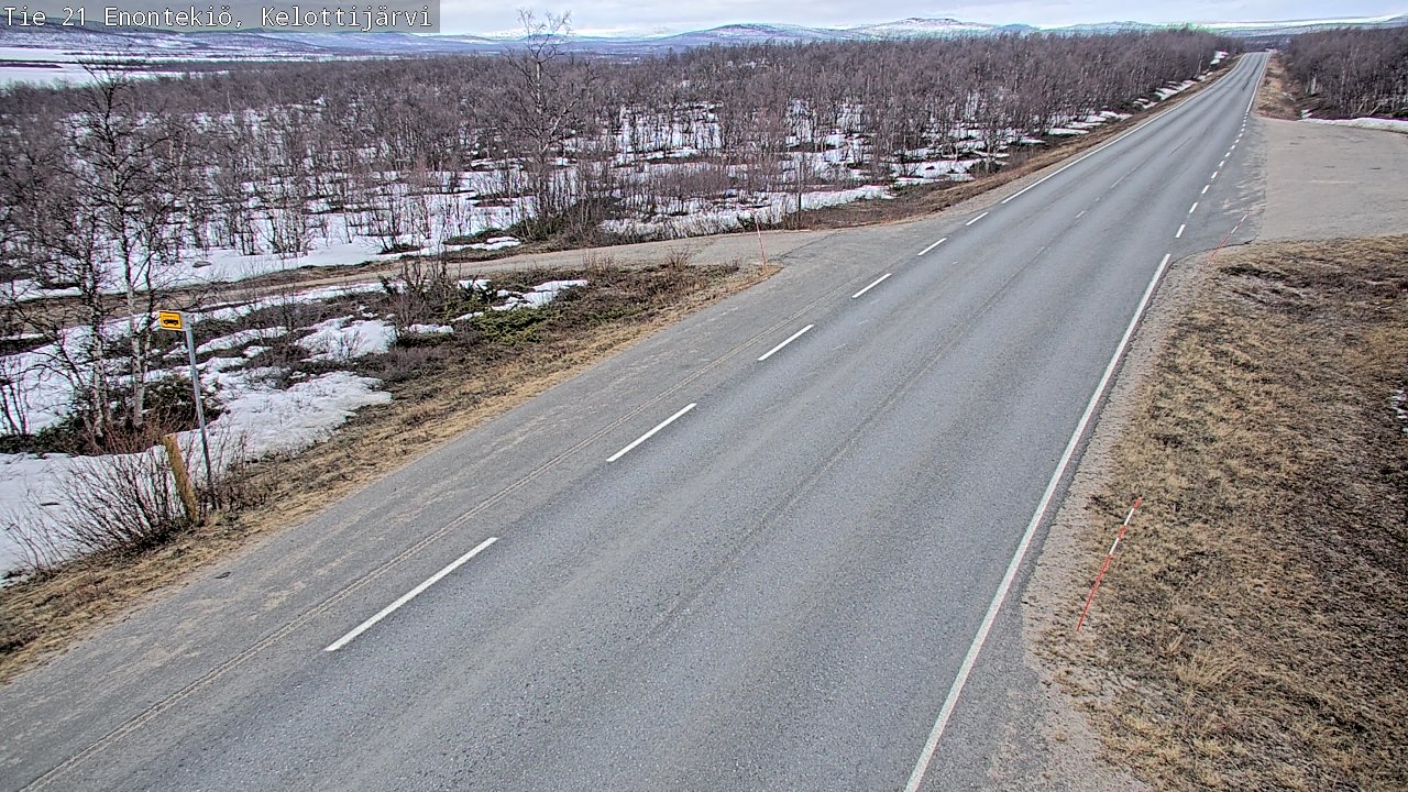 Kelikamerat Kuva Tie 21 Enontekiö, Kelottijärvi, Enontekiö, Lappi
