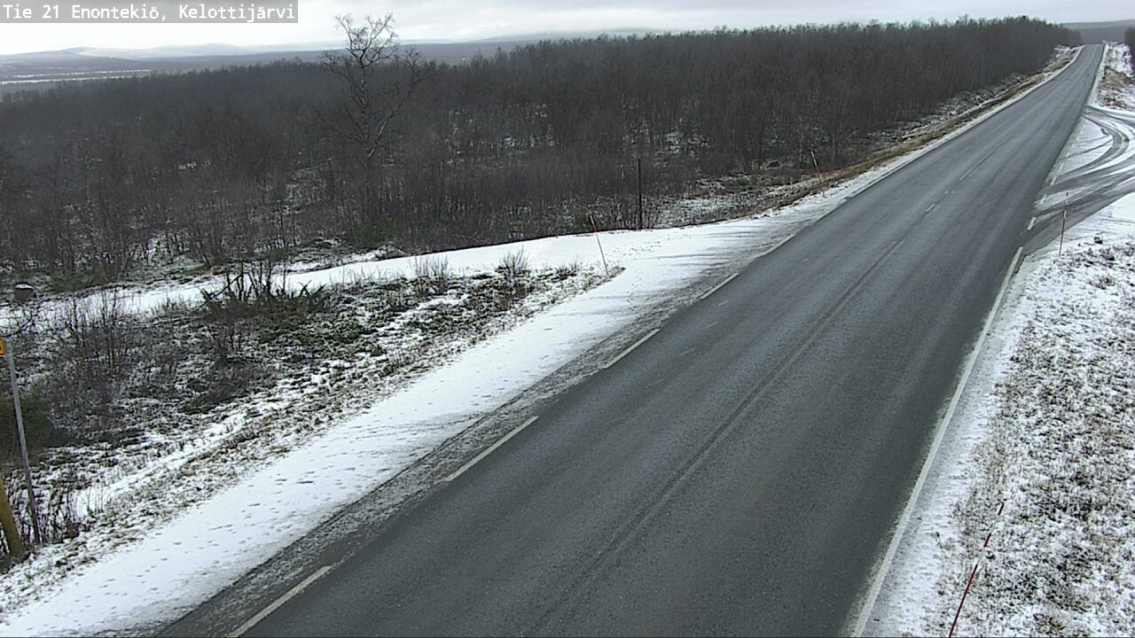 Kelikamerat Kuva Tie 21 Enontekiö, Kelottijärvi, Enontekiö, Lappi