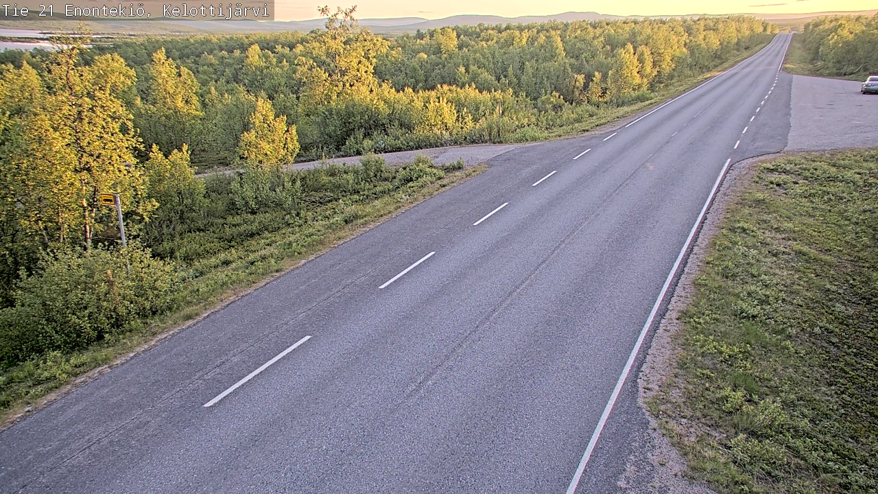 Kelikamerat Kuva Tie 21 Enontekiö, Kelottijärvi, Enontekiö, Lappi