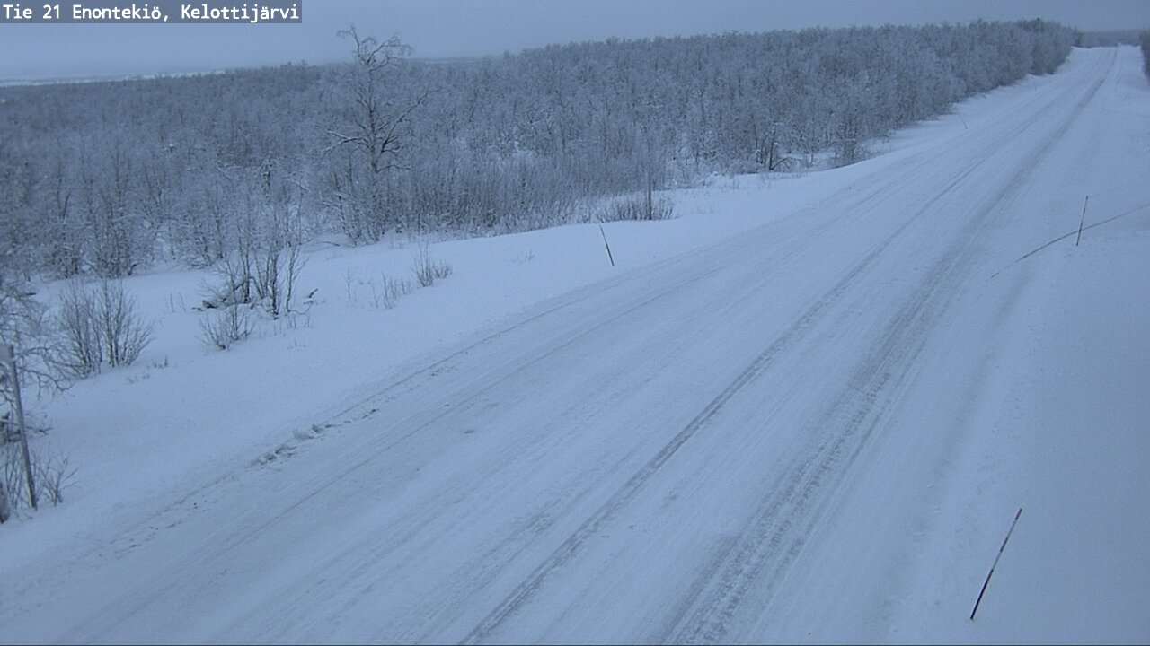 Kelikamerat Kuva Tie 21 Enontekiö, Kelottijärvi, Enontekiö, Lappi
