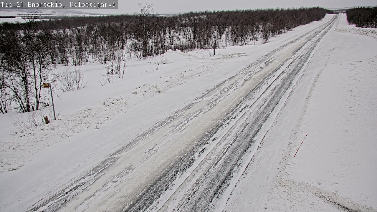 Kelikamerat Kuva Tie 21 Enontekiö, Kelottijärvi, Enontekiö, Lappi
