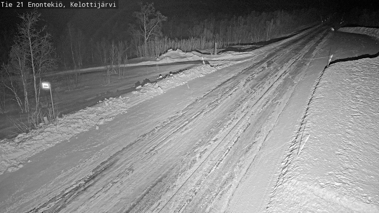 Kelikamerat Kuva Tie 21 Enontekiö, Kelottijärvi, Enontekiö, Lappi