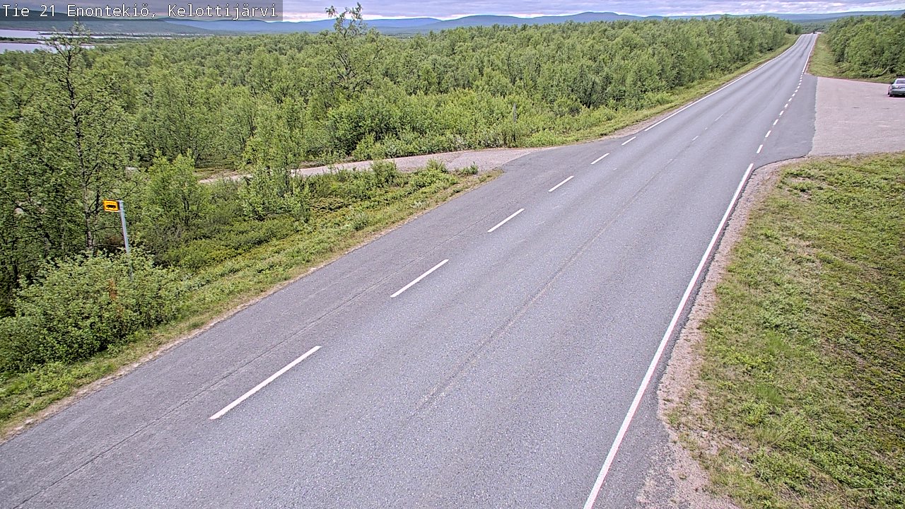 Kelikamerat Kuva Tie 21 Enontekiö, Kelottijärvi, Enontekiö, Lappi