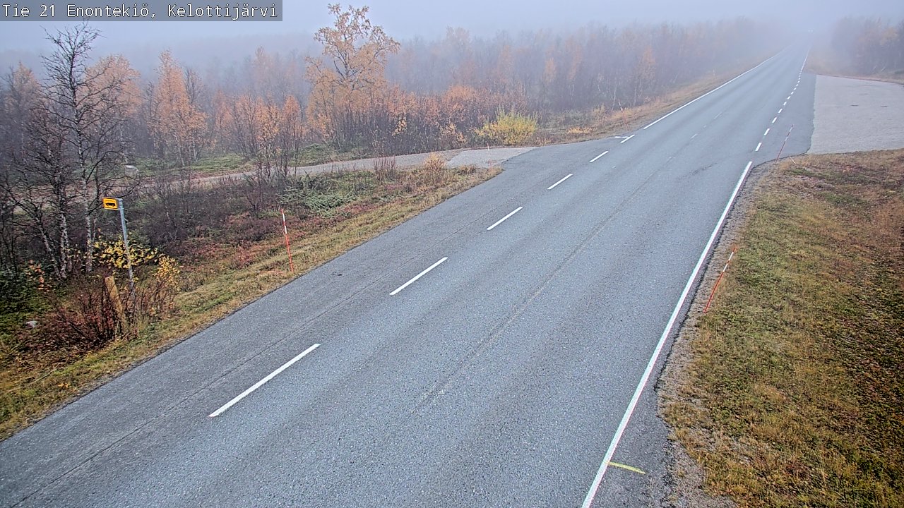 Kelikamerat Kuva Tie 21 Enontekiö, Kelottijärvi, Enontekiö, Lappi