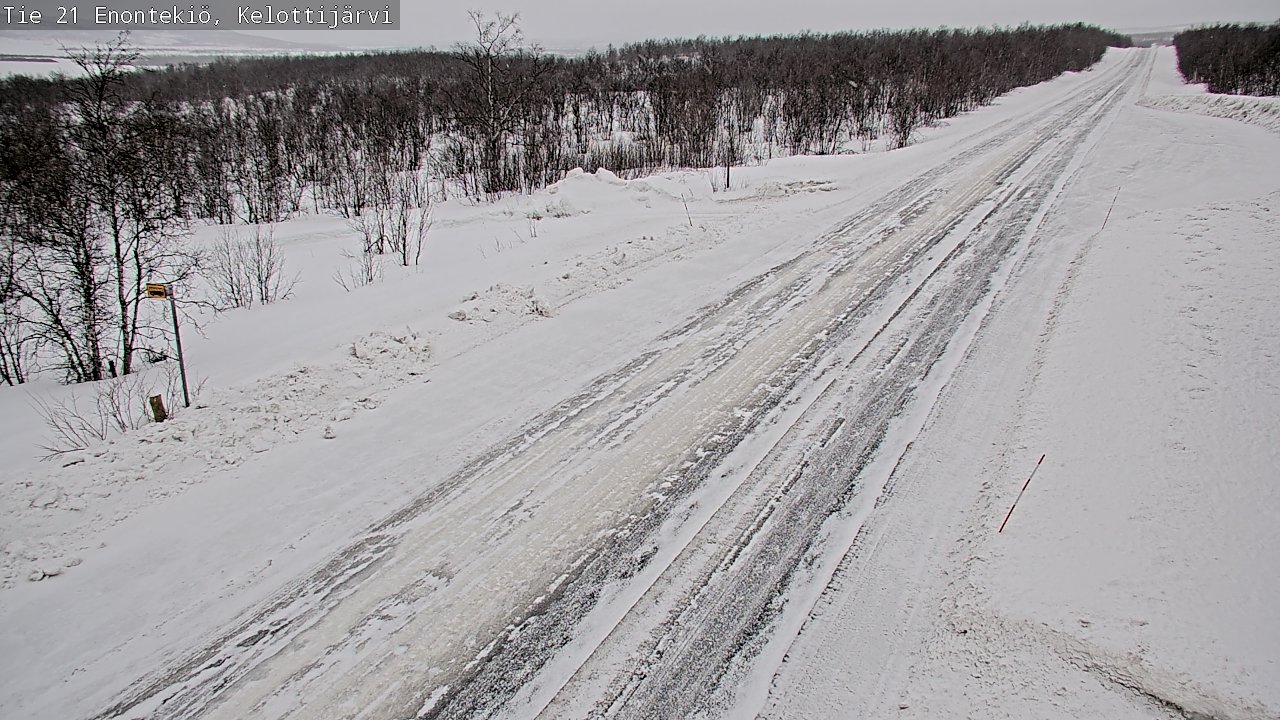 Kelikamerat Kuva Tie 21 Enontekiö, Kelottijärvi, Enontekiö, Lappi