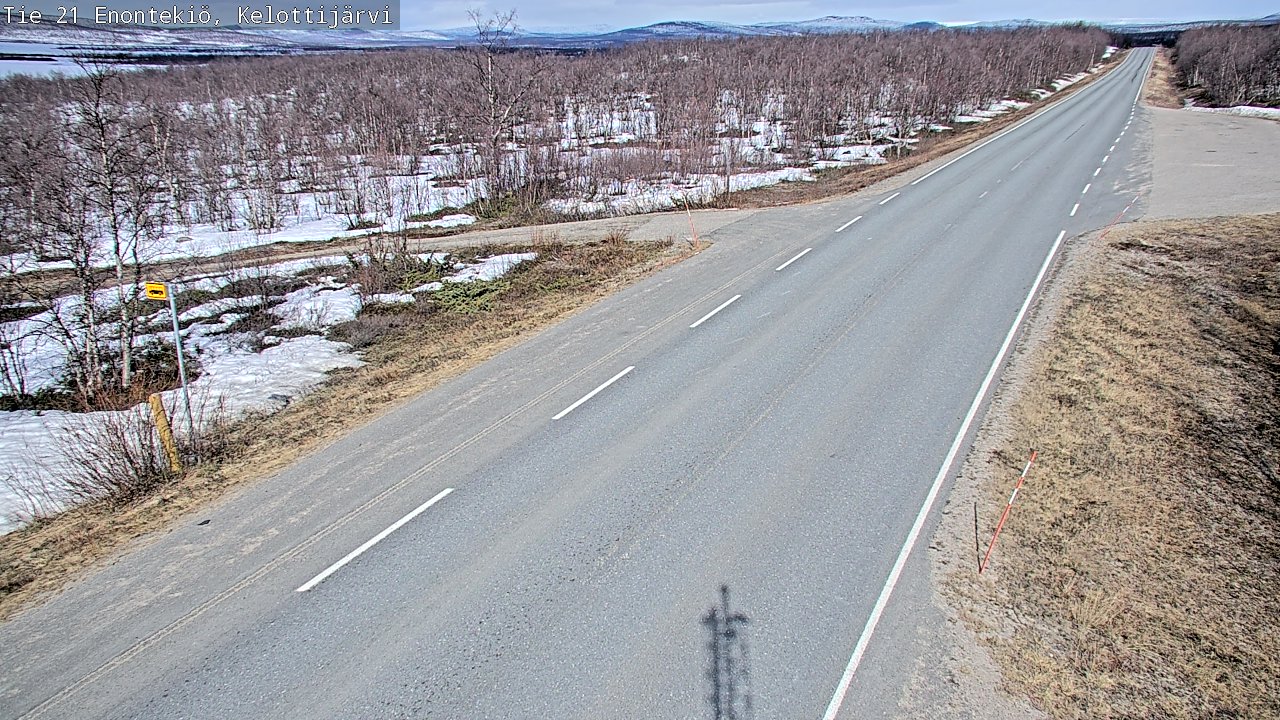 Kelikamerat Kuva Tie 21 Enontekiö, Kelottijärvi, Enontekiö, Lappi