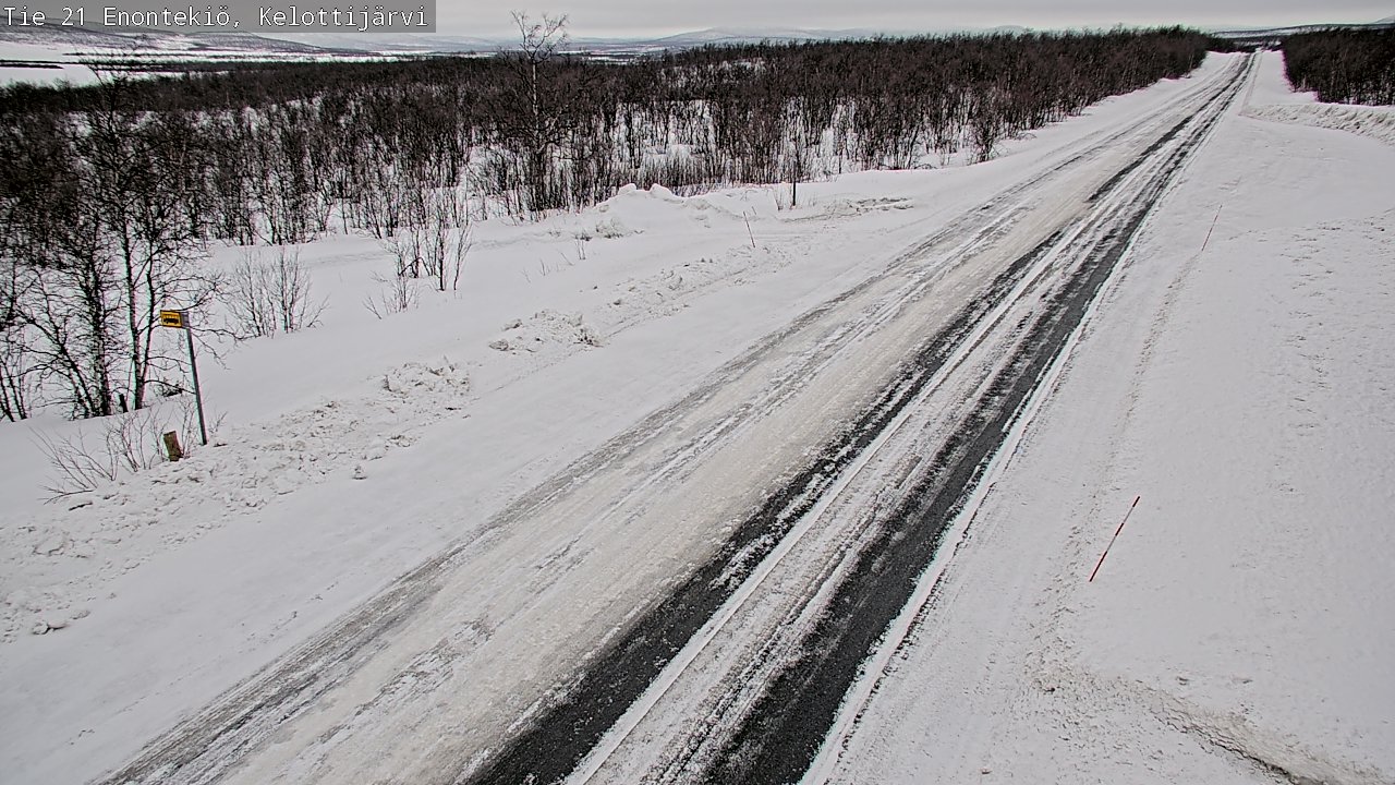 Kelikamerat Kuva Tie 21 Enontekiö, Kelottijärvi, Enontekiö, Lappi