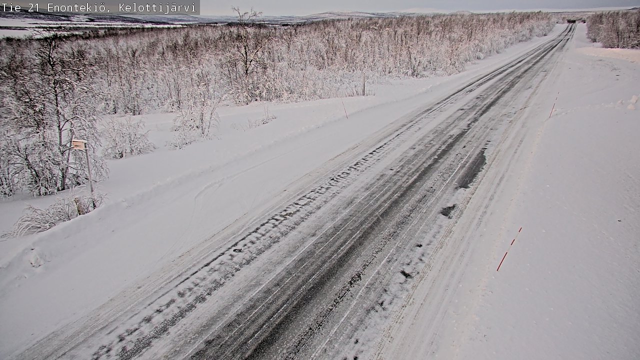 Kelikamerat Kuva Tie 21 Enontekiö, Kelottijärvi, Enontekiö, Lappi